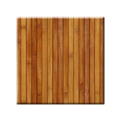 Table Werzalit en bambou en acier Table Werzalit en bambou en acier