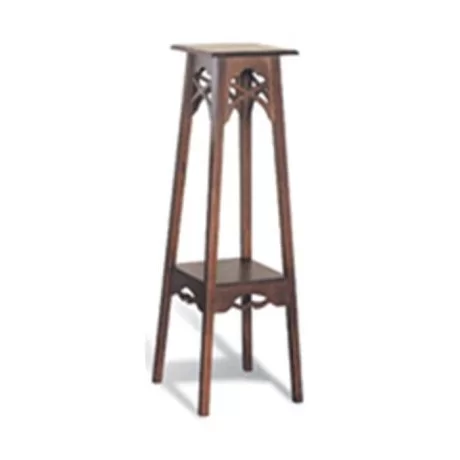 Table d'appoint carrée en bois sculpté Table d'appoint carrée en bois sculpté