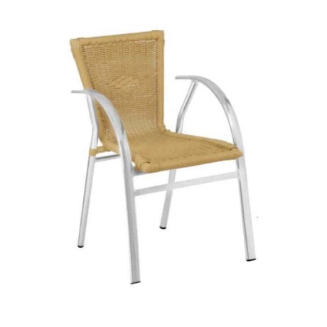 Aluminium Geflochtene Stuhl Mit Flach Proffessional Sleeves Aluminium Geflochtene Stuhl Mit Flach Proffessional Sleeves