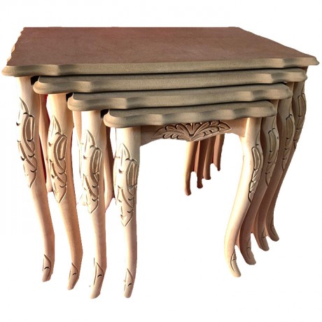 Classic Center Table with Gilded Lukens Legs