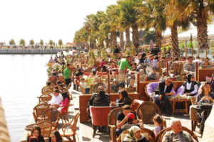 Marina Cafe Nostalji Hasır Sandalye