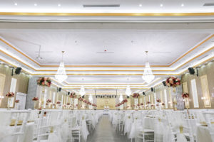 Beyaz Düğün Salonu Dekorasyon