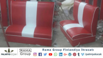 Rama Group Finlandiya İhracati Duz Beyaz Seritli Kirmzi Ciftli Sedir
