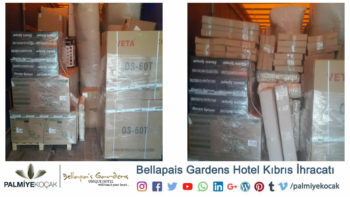 Bellapais Gardens Hotel Kibris İhracati Paketleme