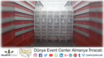 Dunya Event Center Almanya Hannover İhracati Tiffany Sandalye