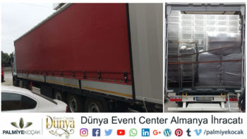 Dunya Event Center Tiffany Sandalye Hannover İhracati